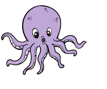 draw a octopus